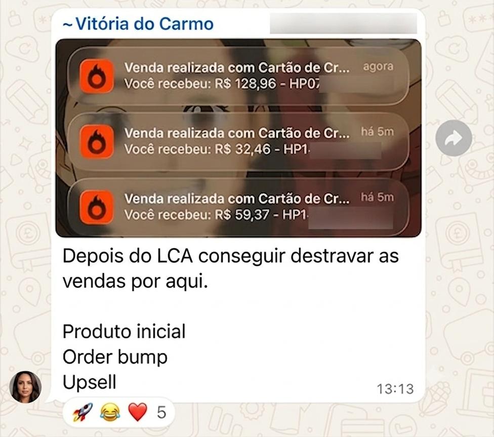 Depoimento de Vitória do Carmo
